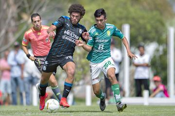 Formado en León, hizo su primera aparición en la Liga MX ante Xolos de Tijuana.