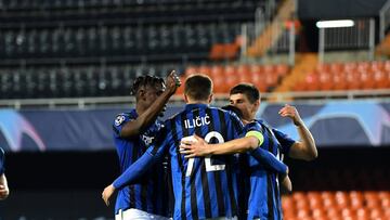 Atalanta venció 3-4 a Valencia y avanzó a cuartos de final de Champions League.