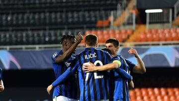 Atalanta venci&oacute; 3-4 a Valencia y avanz&oacute; a cuartos de final de Champions League.