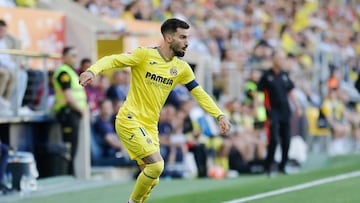 Baena durante un partido de liga ante el Sevilla en la temporada 24-25.