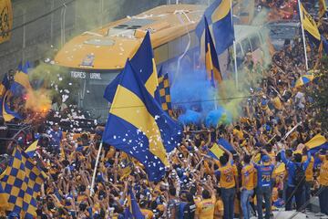 El color de la final de Concacaf entre Tigres y Monterrey
