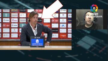 La cara de Guti mordiéndose el labio al oír la pregunta no puede ser más definitoria: el último rifirrafe antes de ser despedido