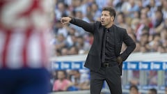 Indecisión y escaso trabajo táctico de Simeone en Anoeta