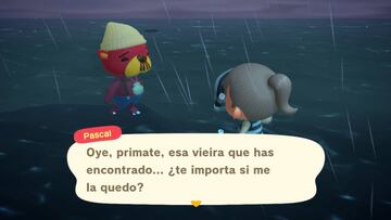 Pascal: dónde encontrarlo y qué nos da a cambio de Vieiras en Animal Crossing: New Horizons