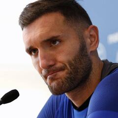 Lucas Pérez, sobre Juanfran: "Con 0-2, si el árbitro dice que te calles hay que callarse"