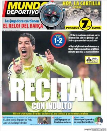 Portadas de la prensa deportiva