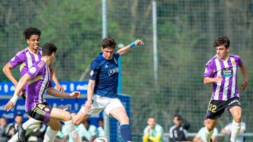 Un encuentro del filial del Oviedo