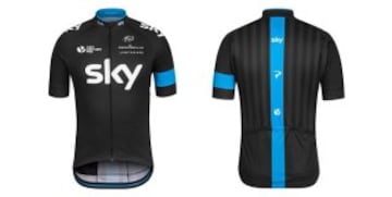 10. Maillot del equipo Sky de 2015.