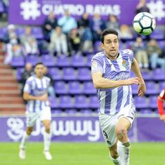 El Valladolid no aprovecha la ventaja ante un Rayo con diez