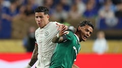 Richard Ríos explica lo que pasó en el cruce con Enzo Fernández