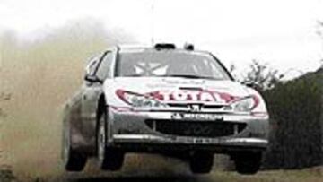 <b>PRÓXIMO BICAMPEÓN</B>. Marcus Gronholm puede conseguir en las antípodas su segunda corona.