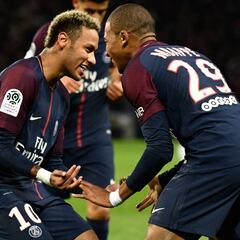 El 89% de la afición prefiere a Mbappé antes que a Neymar