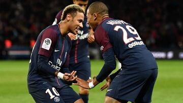 Neymar y Mbappé, los jugadores pretendidos por el Madrid si Cristiano finalmente se va.