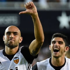 1x1 del Valencia: Guedes vuela: dos golazos y una asistencia