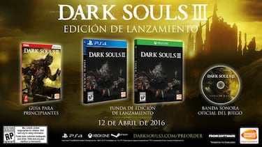 Todas las ediciones de Dark Souls III al detalle