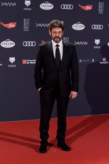 El actor Manolo Solo en la gala de los Premios Feroz.