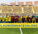 Las Palmas continúa su apoyo a Valencia