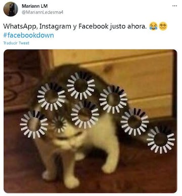 Los memes más divertidos de la caída de WhatsApp, Facebook e Instagram