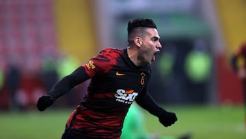 Falcao ha marcado tres goles en sus &uacute;ltimos cuatro partidos con el Galatasaray