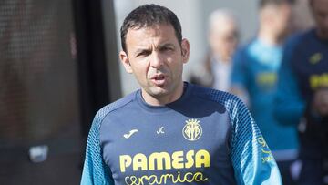 Calleja, entrenador del Villarreal. 