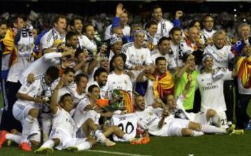 El Real Madrid campeón de la Copa del Rey.