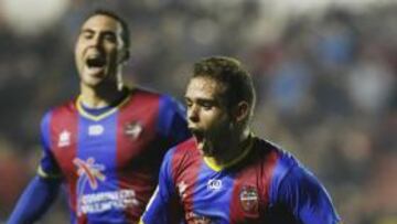 El Levante pasa por el rodillo al Alcorcón