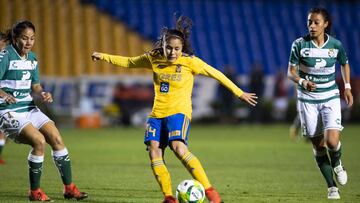 Tigres vence a Santos en la jornada 13 de la Liga MX Femenil