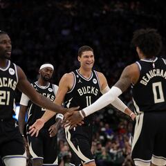 Sin Antetokounmpo también son imparables: los Bucks, 9-0