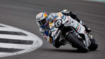 Álex Márquez, en el GP de Gran Bretaña.