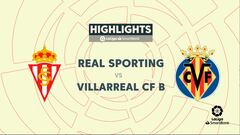 Resumen y goles del Sporting vs. Villarreal B, jornada 9 de Liga Smartbank