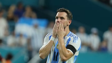 Lo Celso, con Argentina.