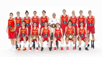 Así posa la Selección femenina en la foto oficial del equipo