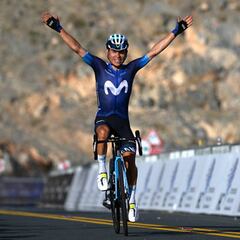 Einer Rubio celebra su cumpleaños con triunfo en el UAE Tour