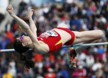 Ruth Beitia consiguió la medalla de oro en los Campeonatos de Europa de Atletismo celebrados en Helsinki en 2012 con una marca de 1,97 m.