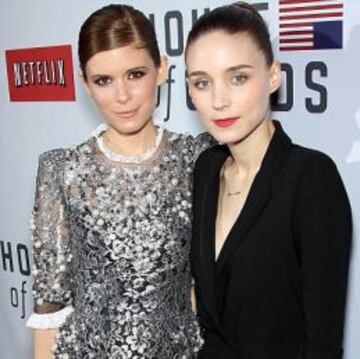 Kate (izquierda) y Patricia (derecha) Mara Rooney. Dos actrices de éxito llegaron tras la unión de las dos sagas.