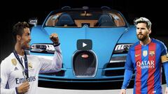 Messi vs Cristiano: el video que compara los coches de los dos jugadores