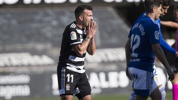 Elady, FC Cartagena vs Real Oviedo, Liga SmarkBant, Liga 2 division, Laliga, jornada 24, Estadio Cartagonova, Cartagena, 06/02/2021,