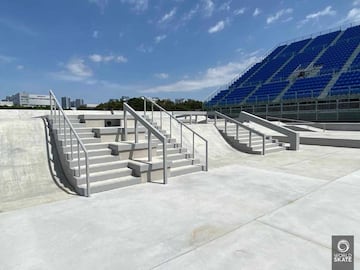 Así lucen ya los skateparks de los Juegos Olímpicos de Tokio