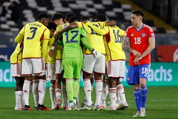 La Selección Colombia visita a Chile por la segunda fecha de la Eliminatoria rumbo a la Copa del Mundo 2026.
