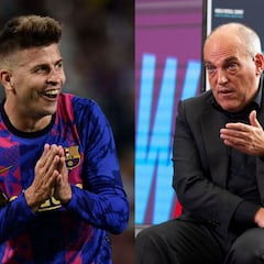El negocio multimillonario de Gerard Piqué y Javier Tebas