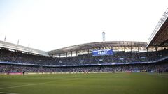 Riazor, en un partido de LaLiga Santander.