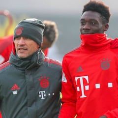 Alphonso Davies debuta con el Bayern Munich en amistoso