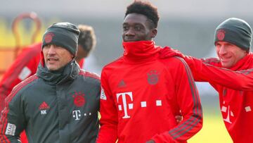 Alphonso Davies debuta con el Bayern Munich en amistoso