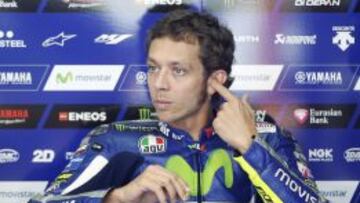 Valentino Rossi cree que sufrirá en Montmeló.