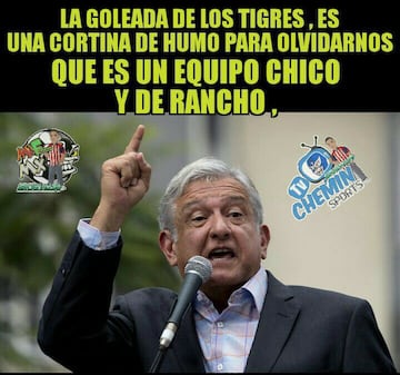 Chivas y Tigres acaparan los memes sabatinos