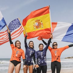 Nia Suardíaz, mínimo plata en todas las categorías del wingfoil