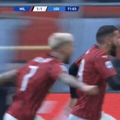 Theo está dinamitando la Serie A y de qué manera: zapatazo feroz del pichichi rossonero