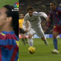 Para muchos, el jugador más especial del último medio siglo: la magia de Ronaldinho en Laliga, en menos de 2'