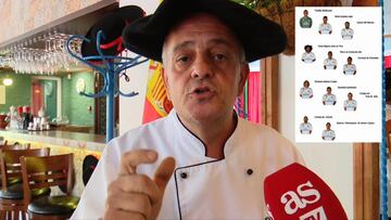 El menú con nombres del Real Madrid que triunfa en Kiev