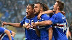 Muriel, a ratificar el buen momento que vive en Sampdoria